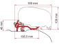Preview: Komplettset Markise F80s Fiat Ducato, Jumper, Boxer ab 2006 H2 - 5416mm #96555Z149